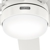 image:imageHunter Fan 52 inch IndoorOutdoor Fresh White Ceiling Fan with Light and Remote Control for Bedroom Living Room Dining Room Kitchen Office Patio CC5C23C75 Renewed
