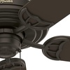 image:imageHunter Fan 52 inch Outdoor Ceiling Fan in New Bronze with Stainless Steel Hardware to Resist Rust 5 Blade Renewed