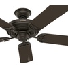 image:imageHunter Fan 52 inch Outdoor Ceiling Fan in New Bronze with Stainless Steel Hardware to Resist Rust 5 Blade Renewed