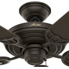 image:imageHunter Fan 52 inch Outdoor Ceiling Fan in New Bronze with Stainless Steel Hardware to Resist Rust 5 Blade Renewed