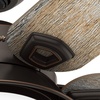 image:imageHunter Fan 54 in Outdoor Ceiling Fan with Light in Onyx Bengal Renewed