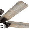 image:imageHunter Fan 54 in Outdoor Ceiling Fan with Light in Onyx Bengal Renewed