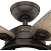 image:imageHunter Fan 54 in Outdoor Ceiling Fan with Light in Onyx Bengal Renewed
