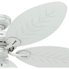 image:imageHunter Fan 54 inch Casual White Outdoor Ceiling Fan with 5 Blades Renewed