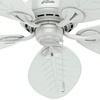 image:imageHunter Fan 54 inch Casual White Outdoor Ceiling Fan with 5 Blades Renewed