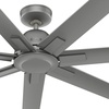 image:imageHunter Fan 60 Inch Casual Matte Silver Finish Outdoor Ceiling Fan With 7 Blades Renewed