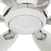 image:imageHunter Fan 60 inch Ceiling Fan with Light and Remote Outdoor or Indoor White Ceiling Fan for Porch Living Room Office Kitchen Garage 6 Blades Renewed