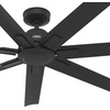 image:imageHunter Fan 60 inch Ceiling Fan with No Light Outdoor or Indoor Matte Black Ceiling Fan for Porch Living Room Office Kitchen Garage 7 Blades Renewed