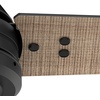 image:imageHunter Fan 60 inch Ceiling Fan with No Light Outdoor or Indoor Matte Black Ceiling Fan with 3 Blades for Porch Living Room Office Kitchen Garage Renewed