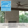 image:imageHunter Fan 60 inch Ceiling Fan with No Light Outdoor or Indoor White Ceiling Fan for Porch Living Room Office Kitchen Garage 7 Blades Renewed