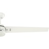 image:imageHunter Fan 60 inch Ceiling Fan with No Light Outdoor or Indoor White Ceiling Fan with 3 Blades for Porch Living Room Office Kitchen Garage Renewed