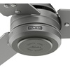 image:imageHunter Fan 60 inch Ceiling Fan with No Light Outdoor or Matte Silver Ceiling Fan for Porch Living Room Office Kitchen Garage 3 Blades Renewed