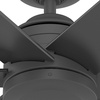 image:imageHunter Fan 60 inch Ceiling Fan with No Light and Remote Outdoor or Indoor Black Ceiling Fan for Porch Living Room Office Kitchen Garage 6 Blades Renewed