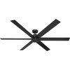 image:imageHunter Fan 72 Inch Black IndoorOutdoor Ceiling fan with Remote for Porch Living Room Office Kitchen Renewed