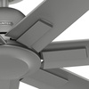 image:imageHunter Fan 72 Inch Casual Matte Silver Finish Outdoor Ceiling Fan With 7 Blades Renewed