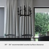 image:imageHunter Fan Company 19054 Briargrove Chandelier Matte Black