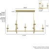 image:imageHunter Fan Company 19055 Briargrove Chandelier Modern BrassModern Brass