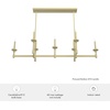 image:imageHunter Fan Company 19055 Briargrove Chandelier Modern BrassModern Brass