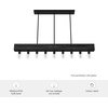 image:imageHunter Fan Company 19060 Donelson Linear Chandelier Rustic IronNatural Iron