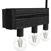 image:imageHunter Fan Company 19060 Donelson Linear Chandelier Rustic IronNatural Iron
