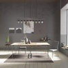 image:imageHunter Fan Company 19060 Donelson Linear Chandelier Rustic IronNatural Iron