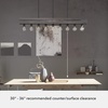 image:imageHunter Fan Company 19060 Donelson Linear Chandelier Rustic IronNatural Iron