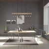 image:imageHunter Fan Company 19060 Donelson Linear Chandelier Rustic IronRustic Iron