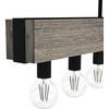 image:imageHunter Fan Company 19060 Donelson Linear Chandelier Rustic IronRustic Iron
