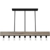 image:imageHunter Fan Company 19060 Donelson Linear Chandelier Rustic IronRustic Iron