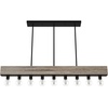 image:imageHunter Fan Company 19060 Donelson Linear Chandelier Rustic IronRustic Iron