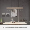 image:imageHunter Fan Company 19060 Donelson Linear Chandelier Rustic IronRustic Iron