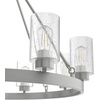 image:imageHunter Fan Company 19135 Hartland Chandelier 8 Light Brushed Nickel