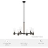 image:imageHunter Fan Company 19476 River Mill Chandelier Rustic Iron