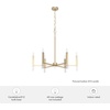 image:imageHunter Fan Company 19519 Sunjai Chandelier Alturas GoldAlturas Gold