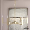 image:imageHunter Fan Company 19519 Sunjai Chandelier Alturas GoldAlturas Gold