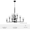 image:imageHunter Fan Company 19530 Kerrison Chandelier Natural Black Iron
