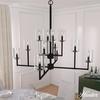 image:imageHunter Fan Company 19530 Kerrison Chandelier Natural Black Iron