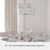 image:imageHunter Fan Company 19533 Kerrison Chandelier Brushed Nickel