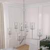 image:imageHunter Fan Company 19533 Kerrison Chandelier Brushed Nickel