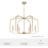 image:imageHunter Fan Company 19570 Zoanne Chandelier Alturas Gold