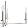 image:imageHunter Fan Company 19631 Bearden Chandelier Large Brushed Nickel