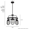 image:imageHunter Fan Company 19664 Starklake Chandelier Noble Bronze