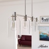 image:imageHunter Fan Company 19715 Lochemeade Chandelier Natural IronBrushed Nickel