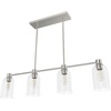 image:imageHunter Fan Company 19715 Lochemeade Chandelier Natural IronBrushed Nickel