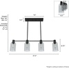 image:imageHunter Fan Company 19715 Lochemeade Chandelier Natural IronNatural Iron