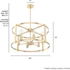 image:imageHunter Fan Company 19960 Astwood Chandelier 21x26x26 Alturas GoldAlturas Gold