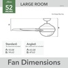 image:imageHunter Fan Company 51440 Seawall Ceiling Fan 44 Matte Silver  WeatherMax coastal design for outdoor spaces SureSpeed high velocity airflow LED light and pull chain controlMatte Silver