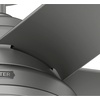 image:imageHunter Fan Company 51440 Seawall Ceiling Fan 44 Matte Silver  WeatherMax coastal design for outdoor spaces SureSpeed high velocity airflow LED light and pull chain controlMatte Silver