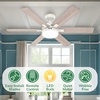 image:imageHunter Fan Company 51880 Georgetown Ceiling Fan Fresh White 52Fresh White