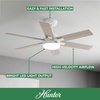 image:imageHunter Fan Company 51880 Georgetown Ceiling Fan Fresh White 52Fresh White